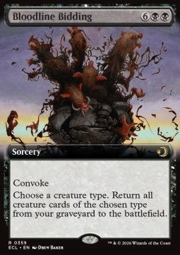 Bloodline Bidding (V.1) XECL-359 Rare Good Englisch
