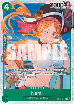 Nami (OP14-031) (V.1) OP14 Super Rare Near Mint Englisch