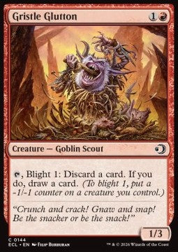 Gristle Glutton ECL-144 Common Near Mint Englisch Foil