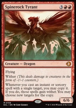 Felsrücken-Tyrann ECL-159 Mythic Near Mint Deutsch