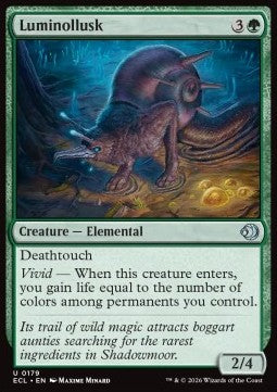 Luminollusk ECL-179 Uncommon Near Mint Englisch Foil