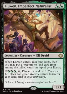 Lluwen, Imperfect Naturalist ECL-232 Rare Near Mint Englisch