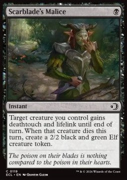 Scarblade's Malice ECL-119 Common Near Mint Englisch Foil