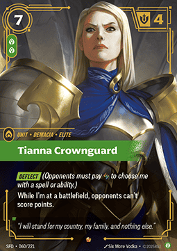Tianna Crownguard SFD-060 Epic Good Englisch Foil