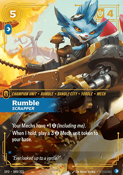 Rumble, Scrapper (V.1) SFD-089 Epic Near Mint Englisch Foil
