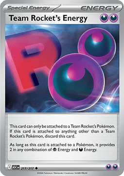 Team Rockets Energie ASC-217 Uncommon Near Mint Deutsch Reverse Holo