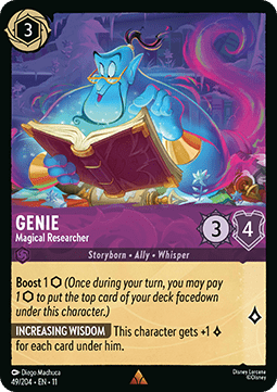 Genie - Magical Researcher 11WSP-49 Rare Near Mint Englisch