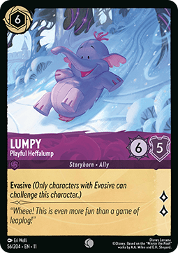 Lumpy - Playful Heffalump 11WSP-56 Common Near Mint Englisch Foil