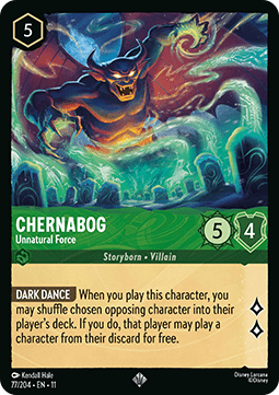 Chernabog - Unnatürliche Macht 11WSP-77 Super Rare Near Mint Deutsch Foil