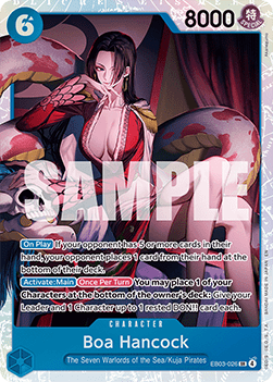 Boa Hancock (EB03-026) (V.1) EB03 Super Rare Near Mint Englisch