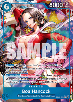 Boa Hancock (EB03-026) (V.2) EB03 Alternate Art Near Mint Englisch