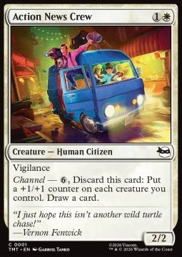 Action News Crew TMT-1 Common Near Mint Englisch Foil