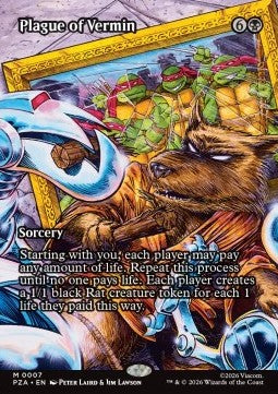 Plague of Vermin PZA-7 Mythic Near Mint Englisch