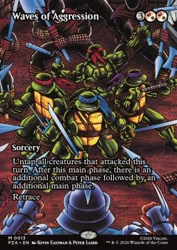 Waves of Aggression PZA-13 Mythic Near Mint Englisch