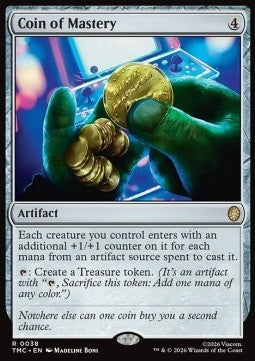 Coin of Mastery TMC-38 Rare Near Mint Englisch