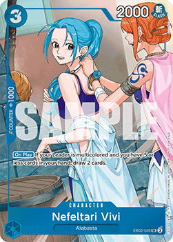 Nefeltari Vivi (EB02-026) (V.1) UP Super Rare Boosterfrisch Englisch