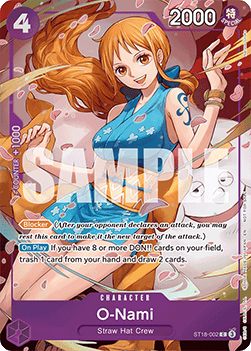 O-Nami (ST18-002) (V.1) UP Common Boosterfrisch Englisch