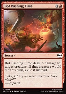 Bot Bashing Time TMT-85 Common Near Mint Englisch Foil