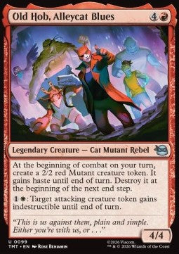Old Hob, Alleycat Blues TMT-99 Uncommon Excellent Englisch Foil