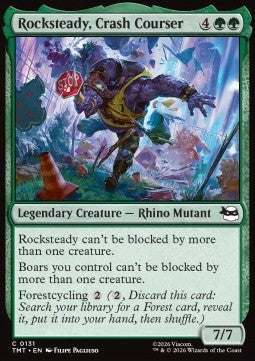Rocksteady, Crash Courser TMT-131 Common Near Mint Englisch Foil
