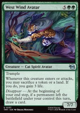 West Wind Avatar TMT-137 Uncommon Near Mint Englisch Foil