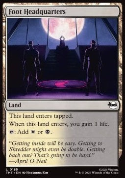 Foot Headquarters TMT-185 Common Near Mint Englisch Foil