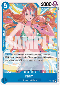 Nami (P-112) (V.1) P Promo Near Mint Englisch