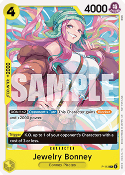 Jewelry Bonney (P-113) (V.1) P Promo Near Mint Englisch