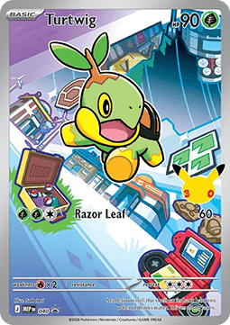 Turtwig MEP-040 Promo Near Mint Englisch