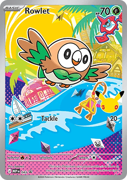 Rowlet MEP-043 Promo Excellent Englisch