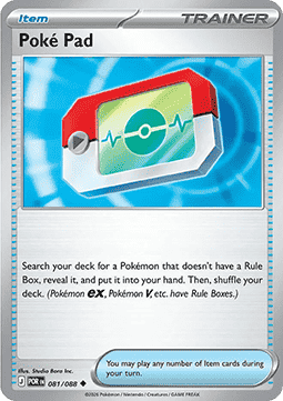 Poképad POR-081 Uncommon Near Mint Deutsch Reverse Holo
