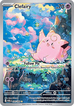 Clefairy POR-094 Illustration Rare Mint Englisch GSG 9,5