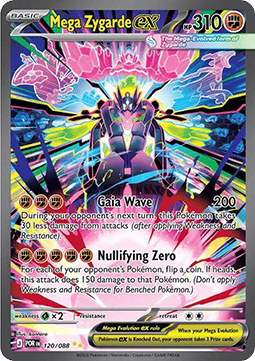 Mega Zygarde ex POR-120 Special Illustration Rare Near Mint Deutsch