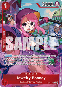 Jewelry Bonney (EB04-002) (V.2) OP15 Alternate Art Near Mint Englisch