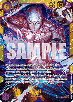 Enel (OP15-118) (V.1) OP15 Secret Rare Near Mint Englisch