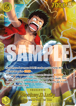 Monkey.D.Luffy (OP15-119) (V.1) OP15 Secret Rare Near Mint Englisch