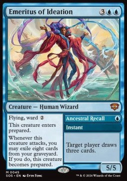 Emeritus of Ideation // Ancestral Recall SOS-45 Mythic Excellent Englisch