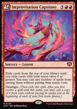 Improvisation Capstone SOS-120 Mythic Excellent Englisch Foil