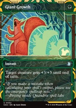 Giant Growth (V.1) SOA-52 Uncommon Near Mint Englisch