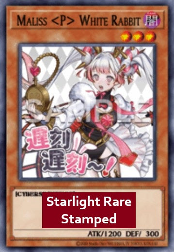 Maliss P Weißes Kaninchen RA05-DE136 Starlight Rare Near Mint Deutsch 1. Auflage