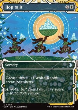 Hop to It (V.1) SOA-6 Uncommon Excellent Englisch