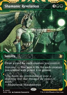 Shamanic Revelation (V.1) SOA-57 Rare Near Mint Englisch Foil