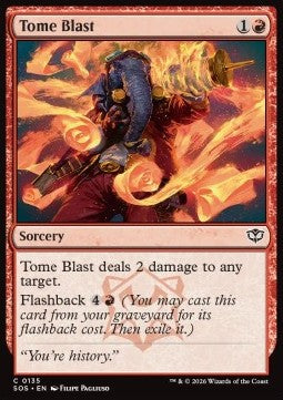 Tome Blast SOS-135 Common Near Mint Englisch Foil