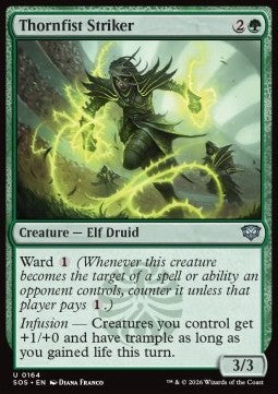 Thornfist Striker SOS-164 Uncommon Near Mint Englisch Foil