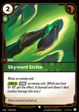 Skyward Strike UNL-038 Common Near Mint Englisch Foil