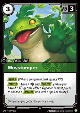 Mosstomper UNL-047 Uncommon Near Mint Englisch Foil