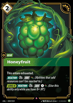 Honeyfruit UNL-049 Rare NM Englisch Foil