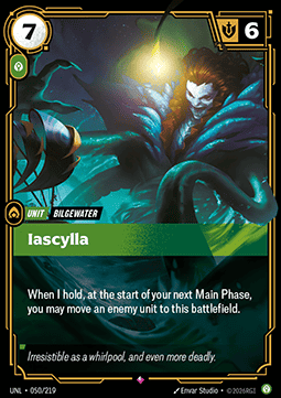 Iascylla UNL-050 Rare NM Englisch Foil