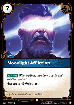 Moonlight Affliction UNL-066 Common Near Mint Englisch Foil