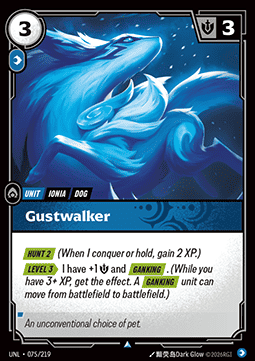 Gustwalker UNL-075 Uncommon Near Mint Englisch Foil